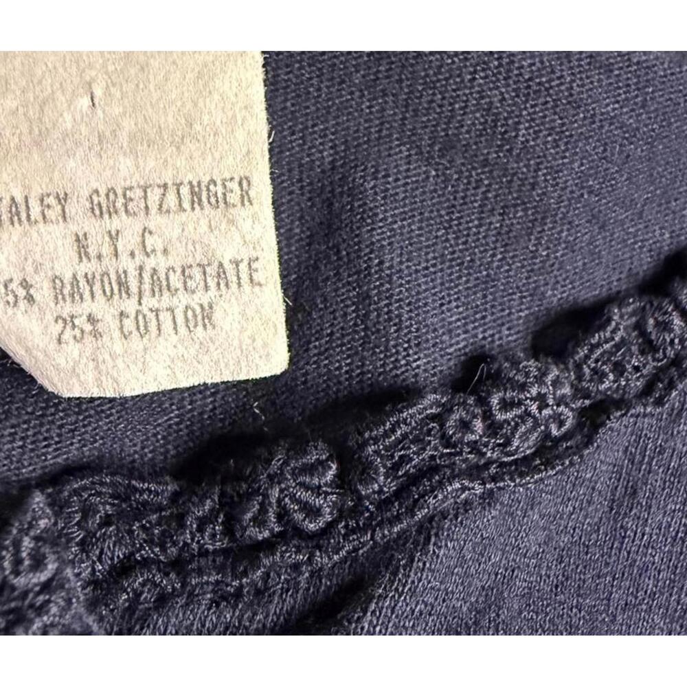 Staley Gretzinger Patchwork Artsy Boho Tunic Top … - image 4